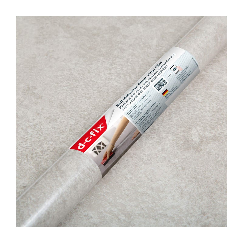 d-c-fix Peel and Stick Contact Paper Avellino Sandstone Stone Look Self-Adhesive Film Waterproof & Removable Wallpaper Decorative Vinyl for Kitchen, Countertops, Cabinets 26.5" x 78.7" - Image 4